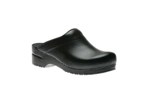 Dansko Karl Black Box Leather Clog | Men's Clog