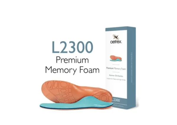 Aetrex L2300 Men's Premium Memory Foam Orthotics - Insole for Extra Comfort | Sundry | Insoles