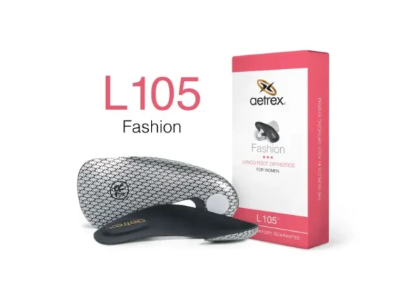 Aetrex L105 Women's Fashion Orthotics With Metatarsal Support | Sundry | Insoles