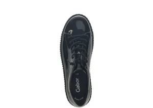 Gabor Lace Black Patent | Women Women's Walking