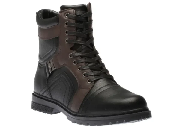 Canada Comfo Lace Side Zip Black | Men's Boot