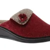 Lady Diana ladies Clog Bordo | Women Women's Slipper