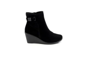 Blondo Lanni Black Suede | Women Women's Boot