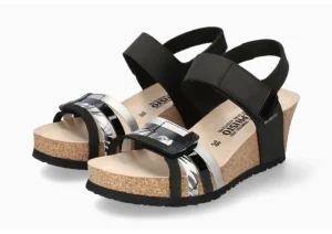 Mephisto Lucia Black Multi | Women Women's Sandal