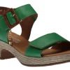 Remonte Lugano Sandal Green | Women Women's Sandal