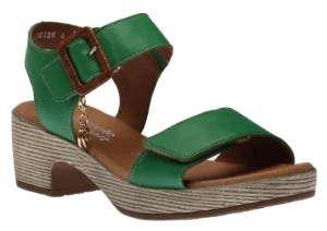 Remonte Lugano Sandal Green | Women Women's Sandal