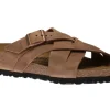 Birkenstock Lugano Tabacco | Men's Slide