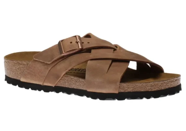 Birkenstock Lugano Tabacco | Men's Slide