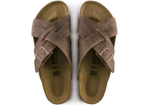 Birkenstock Lugano Tabacco | Men's Slide