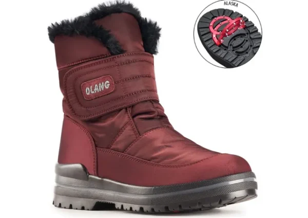 Olang Luna Velcro Uva Winter Boot | Women Women's Boot