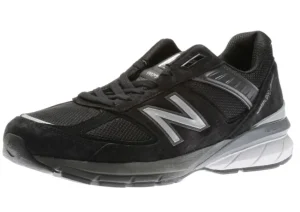 New Balance M990BK5 Black Silver Made in USA Running Shoe | Men's Running