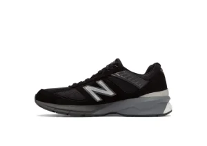 New Balance M990BK5 Black Silver Made in USA Running Shoe | Men's Running