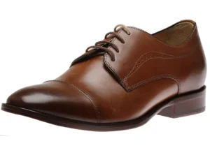 Johnston & Murphy McClain Cap Toe Tan | Men's Dress