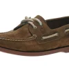 Sperry Men's Authentic Original Sahara Brown Leather Two Eye Boat Shoe | Men's Walking | Men's Casual