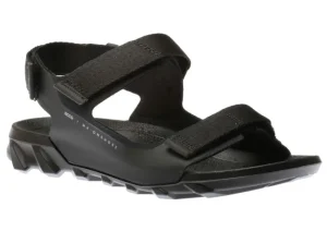 Ecco Men's MX Onshore Black 3-Strap Water Friendly Sport Sandal | Men's Sandal