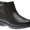 Canada Comfo Mens Side Zip Black | Men's Boot