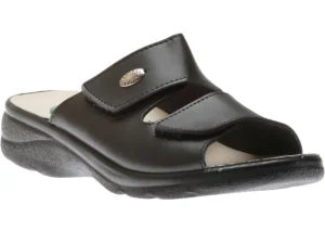 Lady Diana Mens Slide Black Gel | Men's Slide