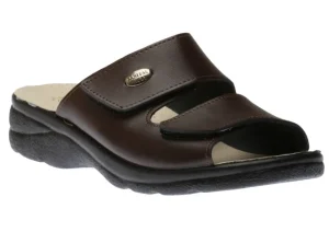 Lady Diana Mens Slide Brown Gel | Men's Slide