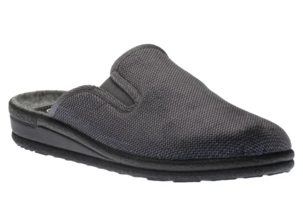 Lady Diana Mens Slipper Grey | Men's Slipper