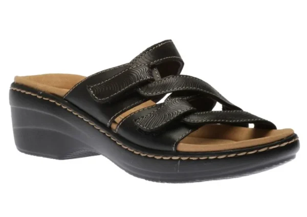 Clarks Merliah Karli Black | Women Women's Slide