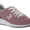 R EVOLUTION Mesh39 Pink Lace-Up Walking Shoe | Women Women's Walking | Women's Casual