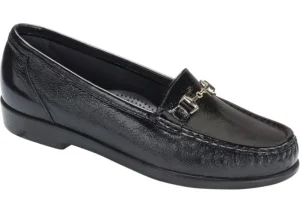 SAS Shoes Metro Black Patent Slip On Loafer | Women Women's Dress Casual