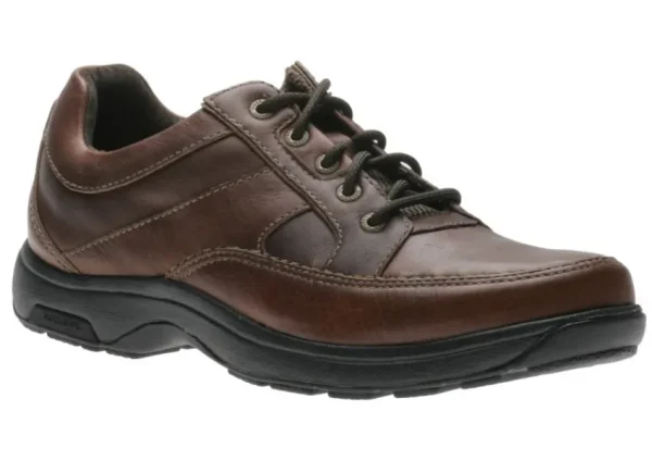 Dunham Midland Brown Leather Lace-Up Oxford | Men's Walking