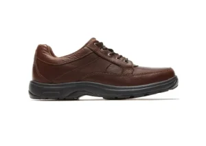 Dunham Midland Brown Leather Lace-Up Oxford | Men's Walking