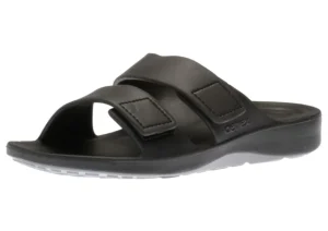 Aetrex Milos Mens Black | Men's Slide