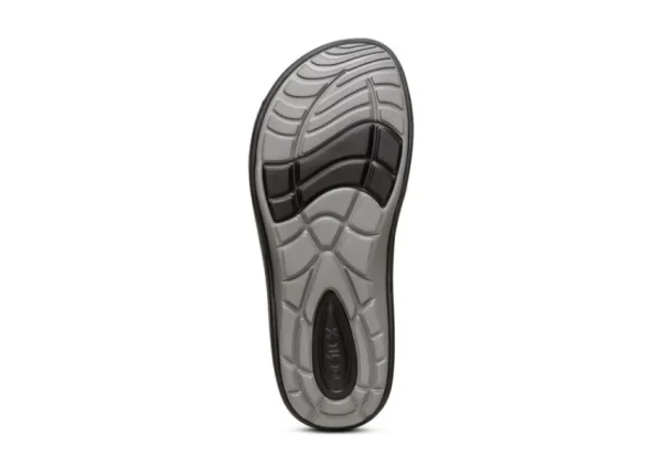 Aetrex Milos Mens Black | Men's Slide