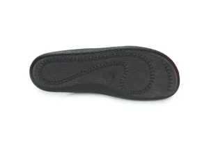 Romika Monaco 202G Black Leather Slipper | Men's Slipper