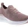 Ara Monticello Powder Pink Rhinestone Slip-On Sneaker | Women Women's Walking | Women's Casual