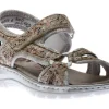 Rieker Mosaik Multicolour Pebble Cutout Sport Sandal | Women Women's Sandal