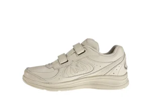 New Balance MW577VB Beige Leather Velcro Walking Shoe | Men's Walking