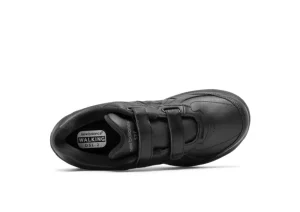 New Balance MW577VK Black Leather Velcro Walking Shoe | Men's Walking