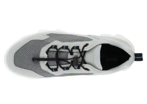 Ecco MX Concrete Grey Mesh Lace-Up Sneaker | Men's Walking