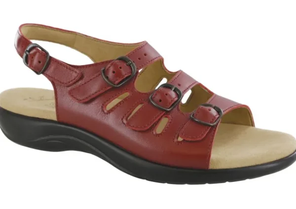 SAS Shoes Mystic Ruby Leather Slingback Sandal | Women Women's Sandal