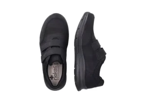 Rieker Nablus Velcro Black | Men's Walking