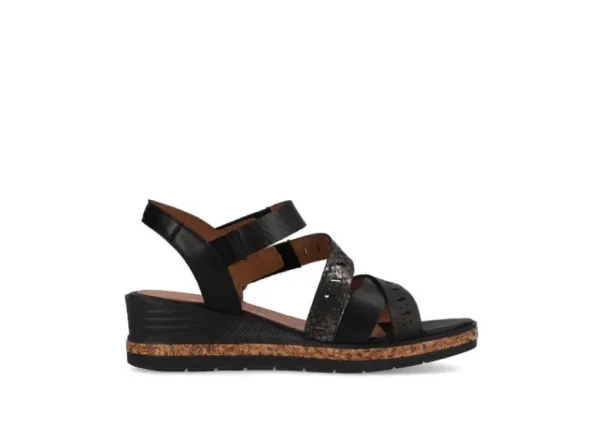 Remonte Oden Sandal Black | Women Women's Sandal