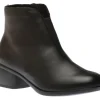 Remonte Odeon Black Leather Ankle Boot | Women Women's Dress Boot | Women's Casual