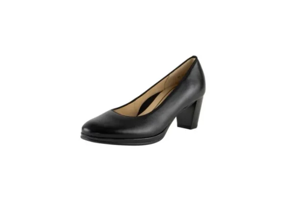 Ara Ophelia Black Leather Pump | Women Women's Dress