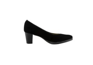 Ara Ophelia Black Suede Pump | Women Women's Dress