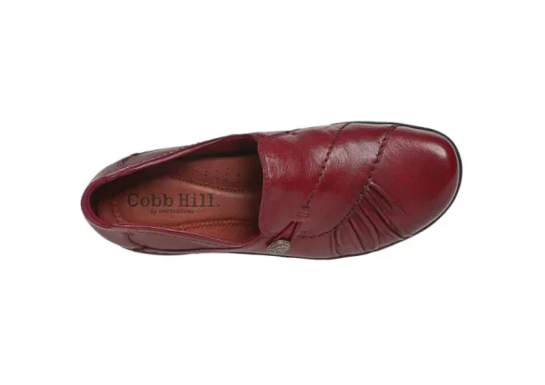 Cobb Hill Paulette Red Slip-On Flat | Women Women's Casual