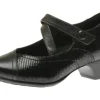 Aravon Portia Black Mary Jane Low Heel | Women Women's Dress