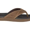 Sperry Regatta Brown Leather Water Thong Sandal | Men's Toe Thong