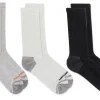 Merrell Repreve 3-Pack Hiker Crew Socks Grey | Socks