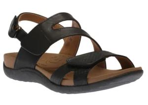 Rockport Ridge Asym V Black | Women Women's Sandal