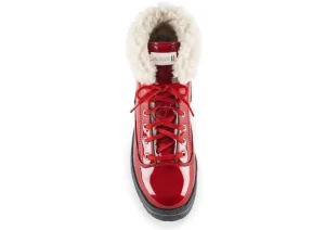 Olang Rimini Lace-Up Red Patent Winter Ankle Boot | Women Women's Boot