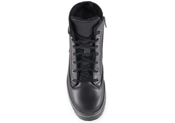 Olang Rita Black Lace-Up Winter Boot | Women Women's Boot