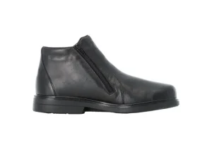 Rieker Robin Black Leather Ankle Boot | Men's Boot